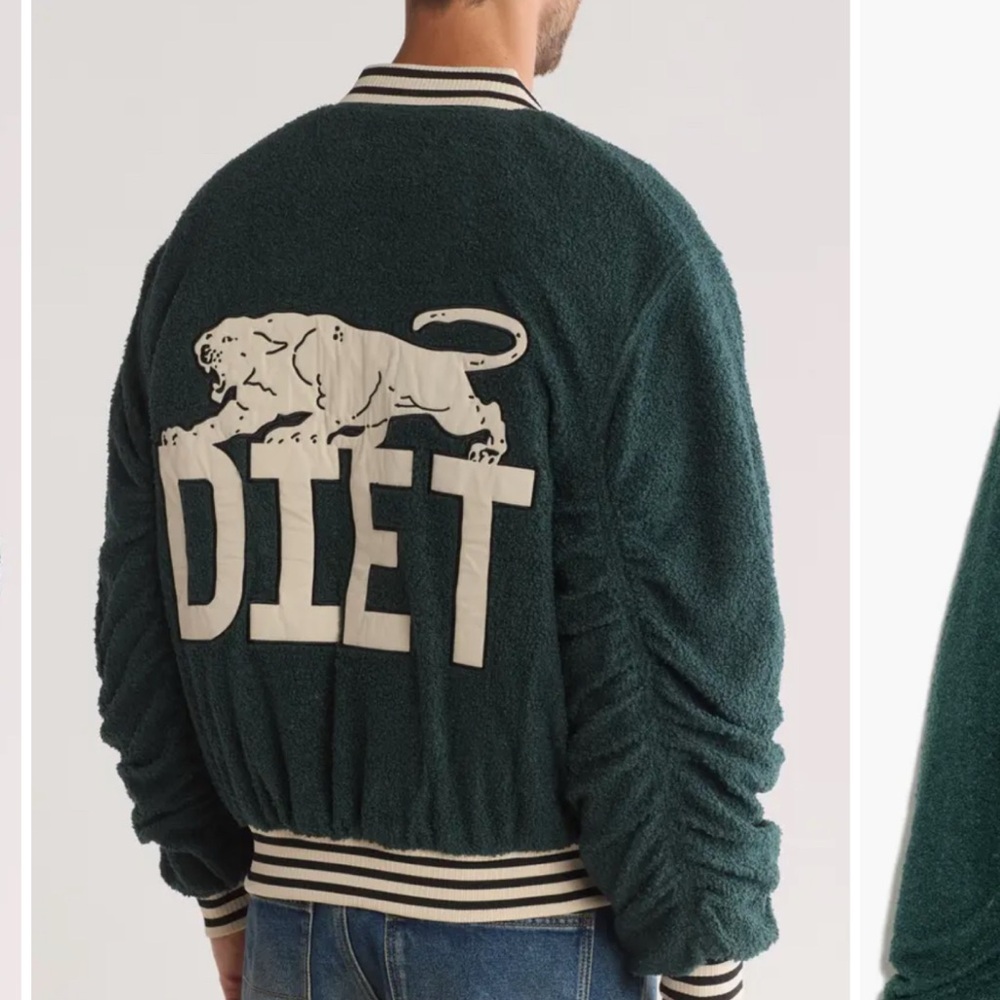Diet Starts Monday panther bomber jacket
